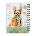 thumbnail image 2 of Hardworking Yorkshire Terrier Ready Back to School New Year Classes Spiral Bound Journal Yorkie Dog Lover Gifts 5x7in Spiral Notebook - 12011, 2 of 5