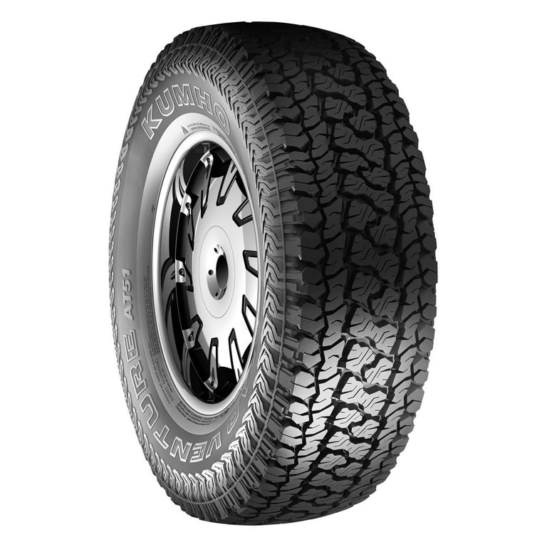 Kumho Road Venture AT51 All Terrain LT265/75R16 123/120R E