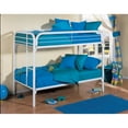 thumbnail image 2 of IN Room Furniture Designs Transitional Metal Twin/Twin Bunk Bed in Black, 2 of 7