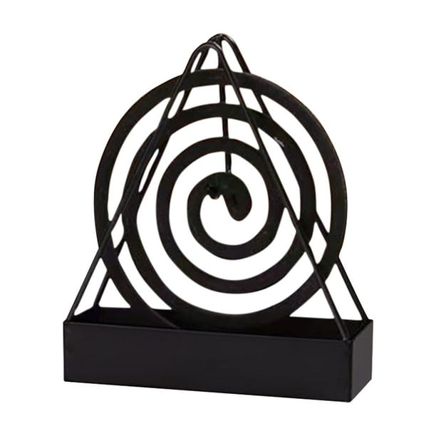 Oferta por tiempo limitado!Estante De Bobina De Mosquito Triangular De Verano Arte De Hierro, Soporte De Bobina De Mosquito Bandeja De Bobina De Mosquito Colgante Caja De Bobina De Mosquito A Prueba