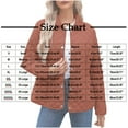 thumbnail image 3 of Women Winter Quilted Jacket Long Sleeve Button Down Puffer Barn Bomber Coat Lightweight Warm Outerwear Trendy, 3 of 7