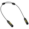 thumbnail image 3 of Cablz Zipz Adjustable Eyewear Retainer | Adjustable, Lightweight, Low Profile, Off-The-Neck Eyewear Retainer | 12 Inch, Black, 3 of 4