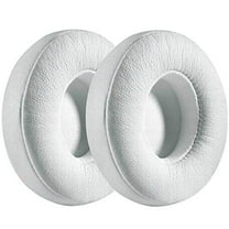 epacks Ear Pads Cushions for Beats Solo Replacement Memory Foam Earpads Cushions Compatible with Solo 2 & 3 Wireless On-Ear Headphones, Left/Right Pair (White)