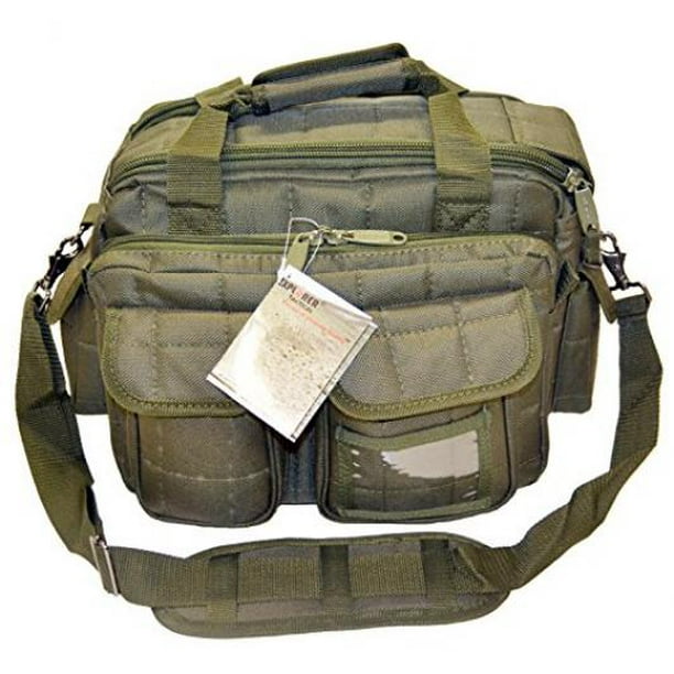 Explorer Tactical 12 Pistol Padded Gun and Gear Bag OD Green Walmart