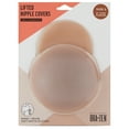 thumbnail image 6 of Positively BRA+ZEN Reusable 100% Silicone Breast Stick-on Adhesive Nipple Cover Pasties with Lift Tab, 6 of 6