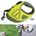 thumbnail image 1 of Correa retráctil para perros, correa extensible de gran resistencia para niños de edad, fuerte cinta de Anti-, y bloqueo - Green_10ft Yinane correa retráctil, 1 of 8