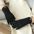 thumbnail image 2 of Guantes Cálidos De Invierno Gamuza Para Mujer,tacto Flexible, 2 of 6