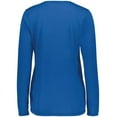 thumbnail image 5 of Augusta Sportswear Ladies Super Soft-Spun Poly Long Sleeve Tee, 5 of 5