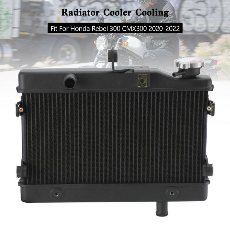 Motorcycle Radiator Replacement Engine Front Radiator Cooling Cooler ...