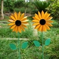thumbnail image 5 of Windmill Outdoor Sunflower Wind for Garden Backyard Metal Yard Art Unique Garden Decoration Sunflower Sculptures for All Ages, 5 of 5