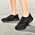 thumbnail image 6 of YOURDIARY Women's Hook & Loop Walking Shoes Lightweight Athletic Sneakers Comfort Casual Shoes, 6 of 9