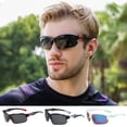 thumbnail image 4 of sunsanly Sports Polarized Sunglasses with Nose Pad Lightweight Portable Sun Protection Anti-UV Cycling Eyewear Fishing Glasses, 4 of 8