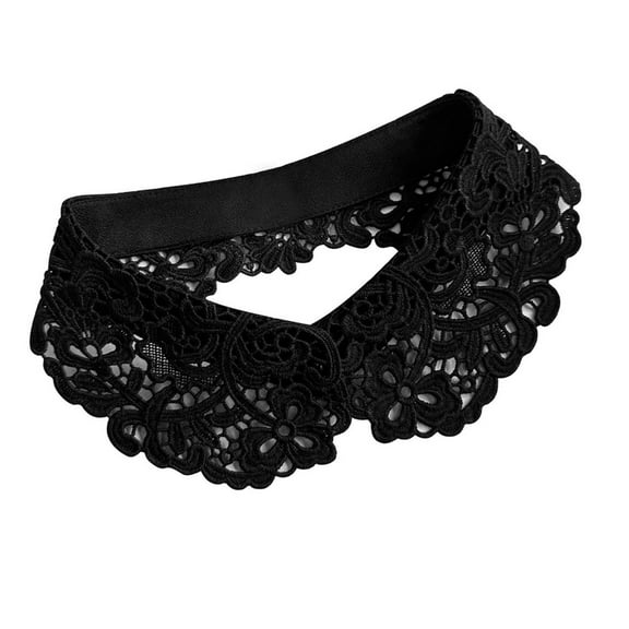 Elegant Crochet Lace False Collar Fashion Neckpiece For Dresses And Tops