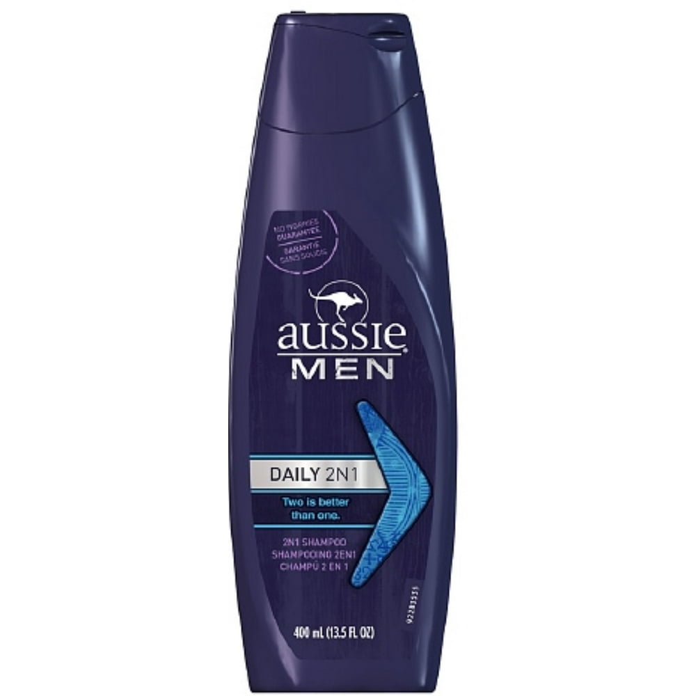 Aussie Men Daily Clean 2In1 Shampoo + Conditioner 13.5 oz (Pack of 2