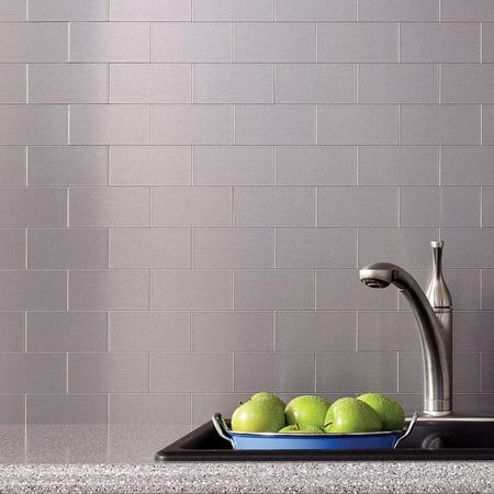 Art3d 100-Pieces Peel and Stick Tile Kitchen Backsplash ...