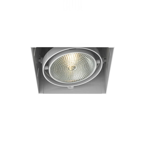 Eurofase Lighting TE221 White 5" Adjustable Square Recessed Trim