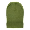 thumbnail image 3 of Empire Cove Knit Cuffed Beanie Hat Cap Warm Winter Men Women Soft Toboggan Olive, 3 of 6