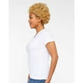thumbnail image 2 of LAT Women's V-Neck Fine Jersey Tee, 2 of 5