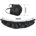 thumbnail image 5 of Beard Cover Adjustable Waterproof Black Beard Guard with Ear Straps for Restaurant, 5 of 7