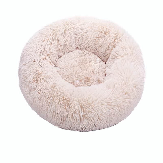 Camas redondas para gatos, casa de felpa suave y larga, la mejor cama para perros, cesta para perros, productos para mascotas, cojín, cama para gatos, alfombrilla para gatos, sofá para dormir de animales Tan Jianjun unisex