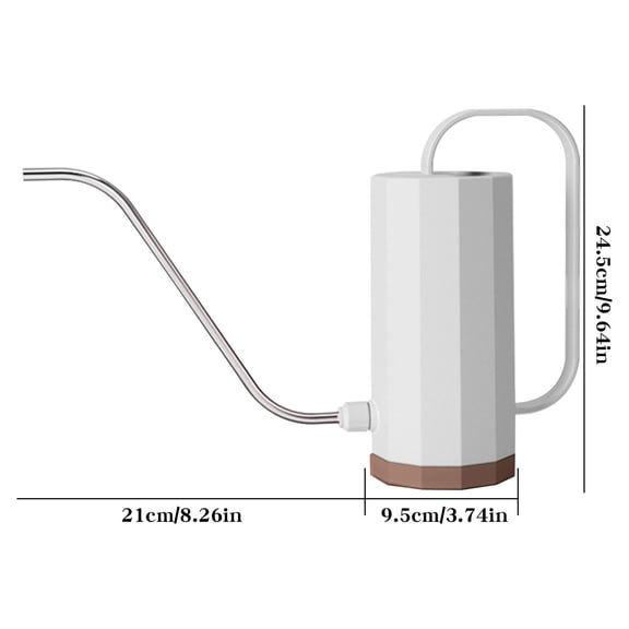 FEOLGEHLY 1pcs Plastic Watering Can Indoor Outdoor Plants, Garden Tools, Long Spout Water Bottle for House Plants, Stylish Functional and Versatile Watering Kettle, for Home Plants Flowers Herbs