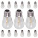 thumbnail image 1 of 15 Pack 3v Led S14 Replacement Light Bulbs Shatterproof Outdoor Solar String Light Bulbs Warm White Transparent, 1 of 5