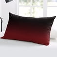 thumbnail image 5 of Abstract Gradient Red Black Art Standard Size Pillow Cover, Pillowcase Protectors with Zipper, Breathable Decorative Throw Pillow Case Cover, Pillow Shams for Couch Sofa 20x26Inch, 5 of 7