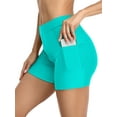 thumbnail image 5 of BeautyIn Women Swim Shorts with Pockets Solid Swim Board Shorts, 5 of 6