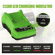 thumbnail image 3 of 2000mAh 29842 29852 Reemplazo para Batería y Cargador Greenworks 24V para Herramientas Inalámbricas Green-works 24V, 3 of 6