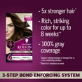 thumbnail image 3 of Schwarzkopf Keratin Hair Dye 4.6 Intense Cocoa, Permanent Hair Color, 1 Use, 3 of 12