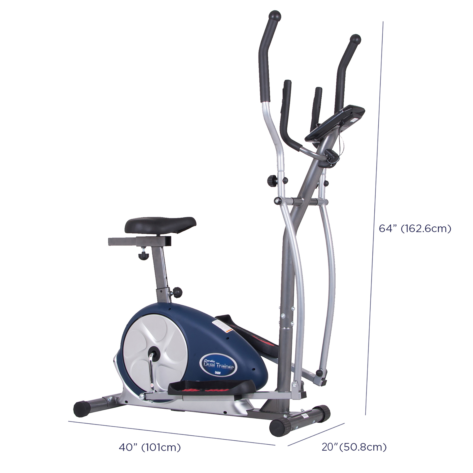Body Champ BRM3671 Elliptical and Exercise Bike Dual Trainer - image 5 of 8