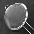 thumbnail image 4 of Haxmnou Fine Mesh Strainer, Stainless Steel Wire Strainers for Kitchen, Multipurpose Metal Fine Sieve with Handle, Perfect for Food, Rice, Quinoa, 4 of 6