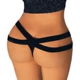 thumbnail image 5 of HUPOM Maternity Underwear Cotton Panties In Clothing Thong Sleepwear Belt Elastic Waist Black S, 5 of 9