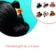 thumbnail image 4 of Jumpingount 6 piezas de pinzas para el cabello, estilo vintage, soporte para cola de caballo, pinzas fijas, pinza para la cabeza, pinza para la Accesorio para el cabello, 4 of 5