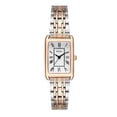 thumbnail image 1 of Montre pour Femmes, Boîtier Rectangulaire, bracelet en Acier, 1 of 3