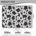thumbnail image 7 of KUIFORTI Cow Print Universal Car Trunk Mat All Weather Trunk Protection Cargo Liner Anti-Slip Vehicle Interior Protection Accessories Fits Most Cars, SUVs & Trucks, 7 of 7