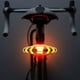 thumbnail image 1 of Night Rider's Beacon, luz de bicicleta integrada con unidades de señal dual para una mejor visibilidad, paquete premium con batería recargable por USB, compañero perfecto para paseos nocturnos, 1 of 5