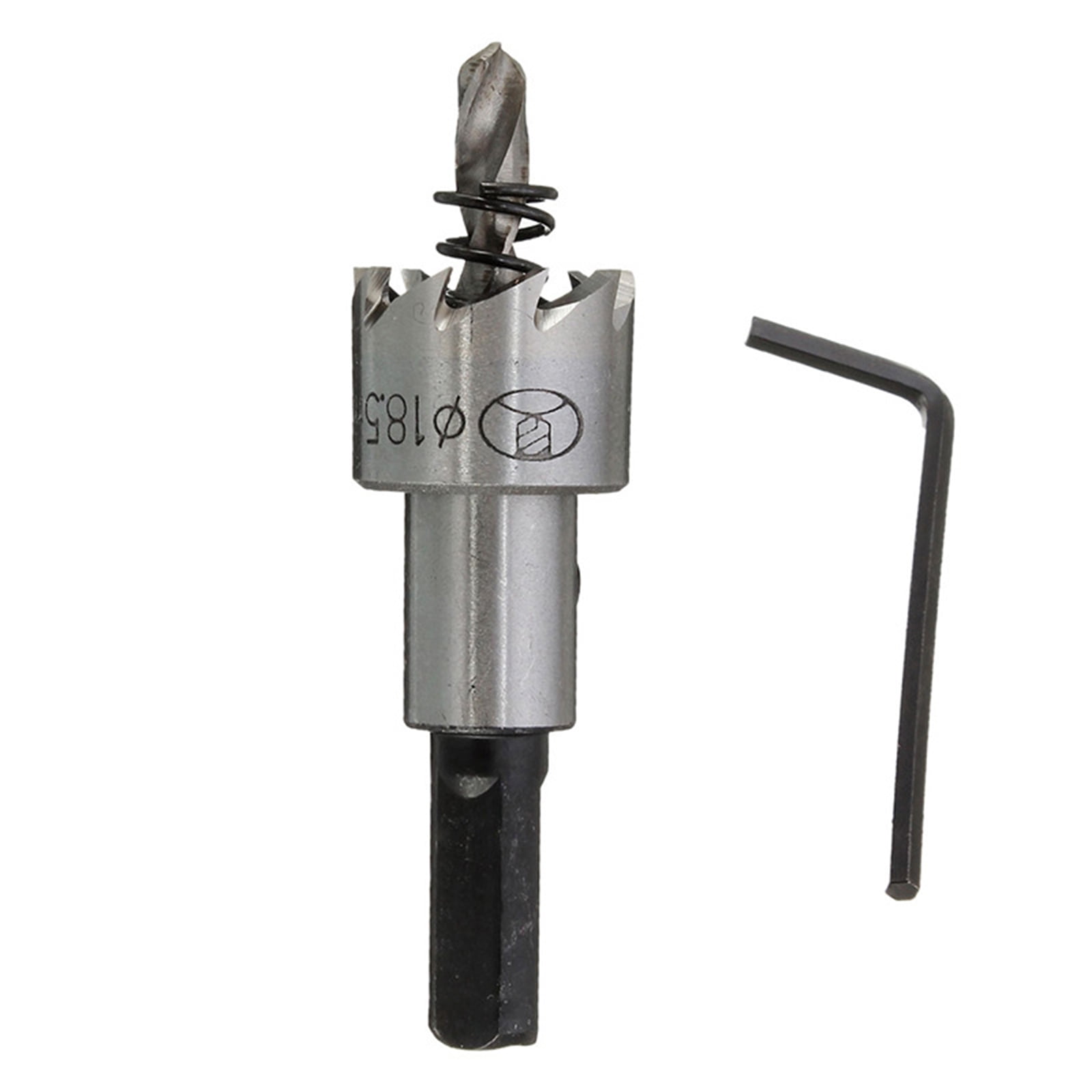 Hole Saw Set, 5Pcs Carbide Hole Saw Kit(16/18.5/20/25/30mm) HSS Drill Bit Hole Saw Set for Metal