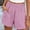 Pink, variant on JFGHDG Shorts for Women Womens Pants Golf Shorts Bermuda Shorts for Women Baggy Shorts Gym Shorts Relaxed Fit Shorts Women Comfortable Shorts for Women Summer Shorts Black A