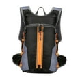 thumbnail image 2 of Mochila de ciclismo ligera y resistente al agua para senderismo y ciclismo de montaña. Naranja, 2 of 9