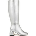 thumbnail image 2 of Circus NY by Sam Edelman Women's Oaklyn Knee High Boot Soft Silver 7M, 2 of 5