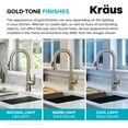 thumbnail image 7 of KRAUS Allyn Transitional Industrial Pull-Down Single Handle Kitchen Faucet in Spot-Free Antique Champagne Bronze, 7 of 7