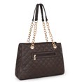 thumbnail image 5 of Montana West MEDIUM Chain Shoulder Bag for Women Hobo Handbags Tote Purse, Coffee, 5 of 7