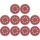 thumbnail image 1 of FELTECHELECTR 50 discos de lija con gancho y bucle de 8 agujeros y 5 pulgadas, almohadillas circulares de papel de lija de grano 60, 1 of 6