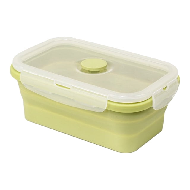 Food Storage Container Silicone Storage Containers with Lids Microwave Freezer Saving Design for Kitchen Travel and Meal Prep Kitchen Storage Box,Airtight Container,Plastic Food Container,Glass Stora