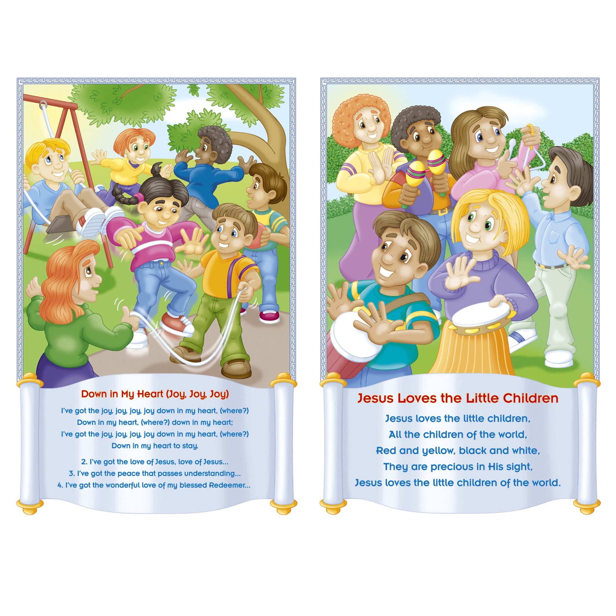 North Star Teacher Resources Children's Bible Songs Charts