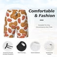 thumbnail image 3 of Sikiie Peanuts4 Print Men's Double Layer Swimming Trunks, Adjustable Waistband and Pockets Sports Swimming Trunks, Beach Swimwear-XX-Large, 3 of 6