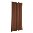 thumbnail image 5 of Ready Made Outdoor Indoor Drape Privacy Waterproof Curtain Grommet Top for Porch Pergola Coffee_54x108inch, 5 of 10