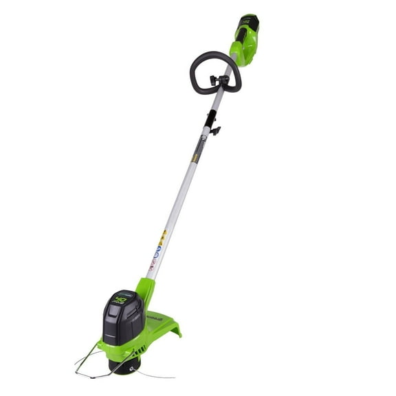 Greenworks 40V 12" Straight Shaft Cordless String Trimmer, Tool Only 2101602A