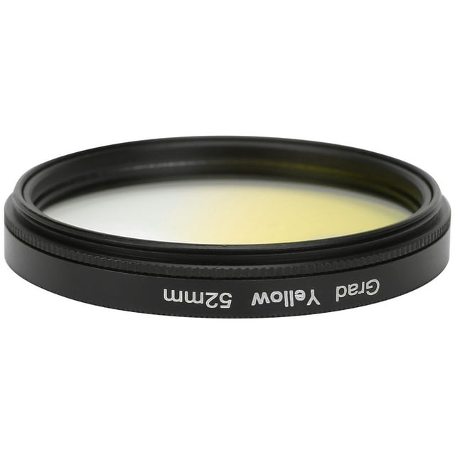 Lens Filter, 52mm Filter Multi Layer Nanometer Coatin Oil Proof For Fuji Camera Gradient Blue,Gradient Yellow,Gradient Purple